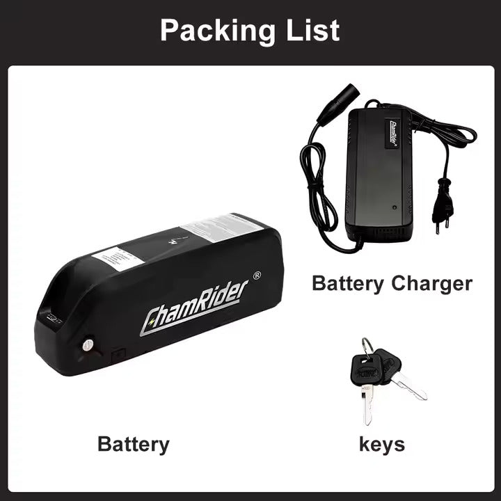 ChamRider E-Bike Battery 48V 25AH