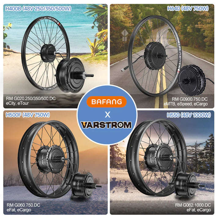 BAFANG 48V 500W Rear Hub Motor kit