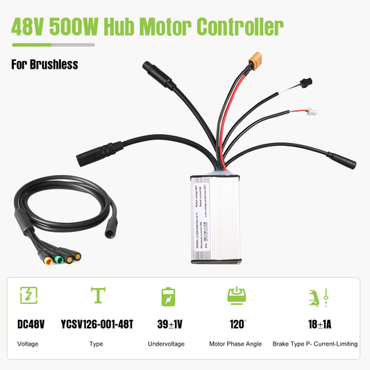 Controller for Bafang Hub Motor 48V 500W Electric Bike Accessory Parts